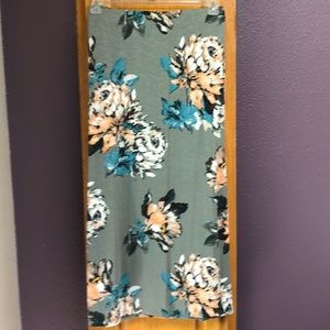 Floral Print Women's Skirt